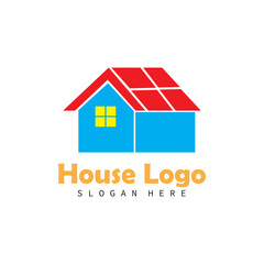house logo company  bussines  real estate,industrial, building construction property
