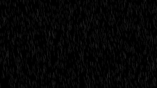 rain drops overlay in black background