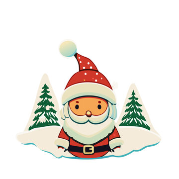 Enchanting Christmas Wonderland with Santa Claus_Winter's Tale- Santa's Alpine Retreat