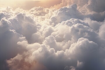 Macro photography of fluffy clouds