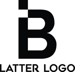 Latter, IB, Company Monogram Logo design