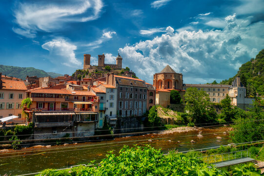 Foix is a French town and commune, capital of the Ari&egrave;ge department, in the Occitania region.