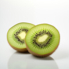 Fototapeta premium kiwi fruit isolated on white background