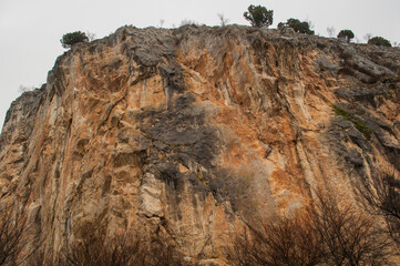 Ukraine. Mountains of Crimea. New Year. January 2014.