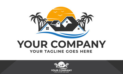 Real Estate Logo Template, Home Logo Template, House Logo Template