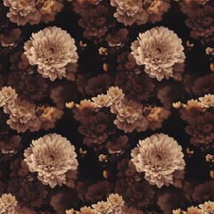 close up of a bunch of flowers