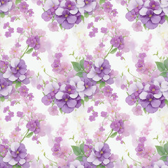 background with lilac flowers