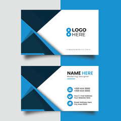 Minimalistic Abstract Design Business Card