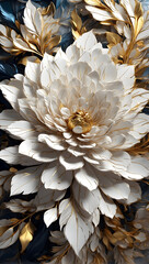 Fototapeta na wymiar computer generated image of a flower