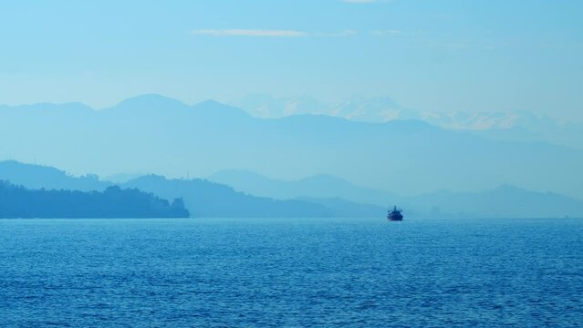 Typical Fishing Boat. The Concept Of Fisheries, Industry And Shipping, Poaching. Real time.