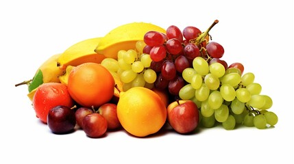 Naklejka na ściany i meble Photo Vibrant collection of healthy fruit and vegetables