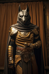 Fototapeta premium Egyptian warrior game character.