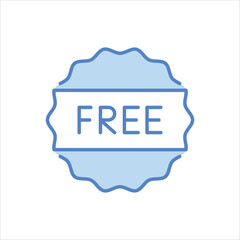 Free  icon islolate white background vector stock illustration.