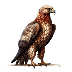 Realistic Hawk in Flight
 , Medieval Fantasy RPG Illustration