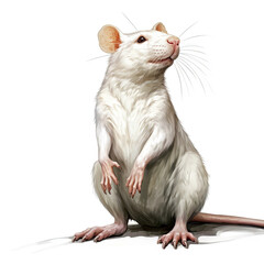 Realistic Rat in Digital Art
 , Medieval Fantasy RPG Illustration