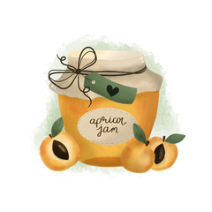 jar of apricot jam