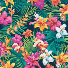 pattern with flowers