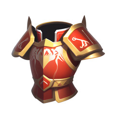 Medieval leather armor game ai generated