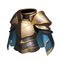 Medieval leather armor game ai generated
