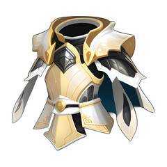 Medieval leather armor game ai generated