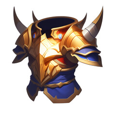 Medieval leather armor game ai generated