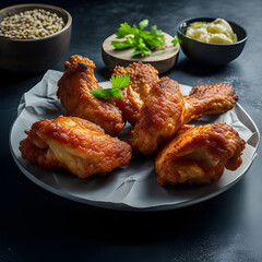 Homemade Fried Chicken Wings - Crispy and Flavorful Delight