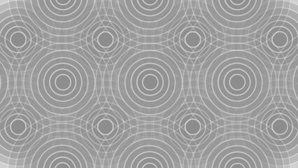 Obraz premium Grey abstract background with circles