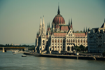 Obraz premium hungarian parliament