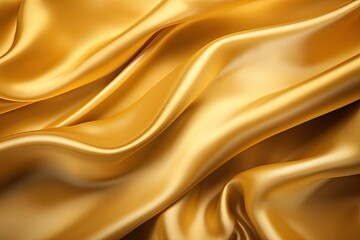 Fototapeta premium golden satin background - generative ai