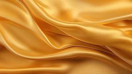 Fototapeta premium golden silk background - generative ai