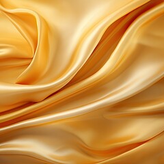 golden satin background - generative ai