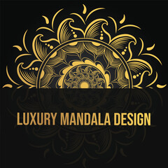 Luxury Mandala Design Template Eye Catching Mandala design. Luxury mandala background with golden arabesque pattern arabic islamic east style. decorative mandala 