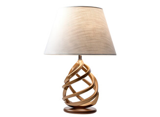 Stylish table lamp cut out