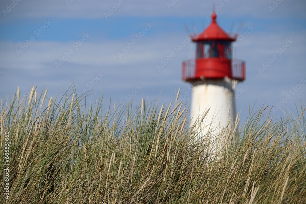 Canvas Prints Leuchtturm in List auf Sylt, Ellenbogen, Germany