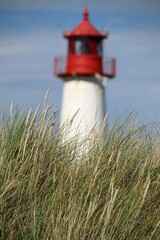 Leuchtturm am Ellenbogen auf der Insel Sylt