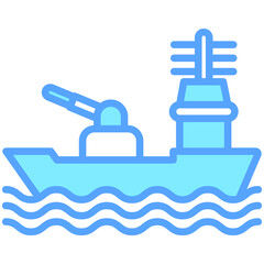 Ship icon are typically used in a wide range of applications, including websites, apps, presentations, and documents related to military topics.