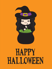 Happy Halloween vector graphic