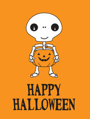 Happy Halloween vector graphic