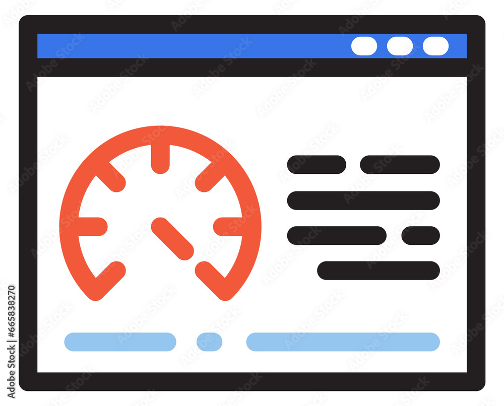 Poster web app window icon. dashboard page symbol