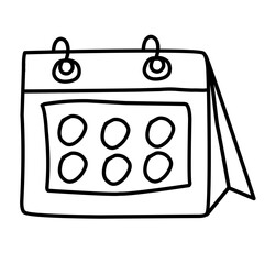 calendar line icon