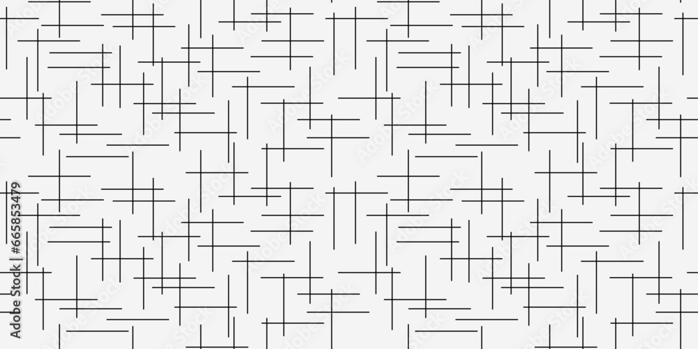 Poster vertical and horizontal lines intersecting. for a seamless print. vector.