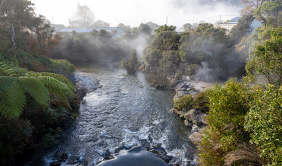 Maori Living Village, Rotorua, New Zealand