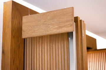 Naklejka na ściany i meble wood frame in a restaurant