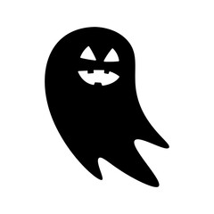 Halloween Ghost Icon Vector