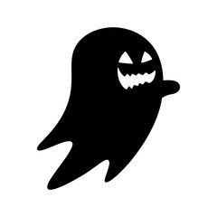Halloween Ghost Icon Vector