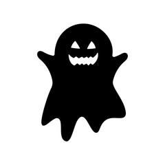 Halloween Ghost Icon Vector