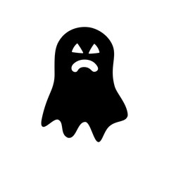 Halloween Ghost Icon Vector