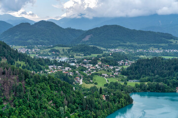 Fototapeta na wymiar Tranquil Beauty of the Slovenian Countryside