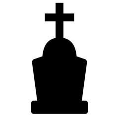 Tombstone Vector Icon