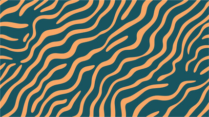 Colorful pattern. Geometric texture. Unique wallpaper. Illusion geometric background. Vector texture with bright waves, vertical curved stripes. Digital effects. Colorful modern pattern background.